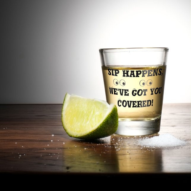 Sip Happens Shot Glass (Creator Uploaded)