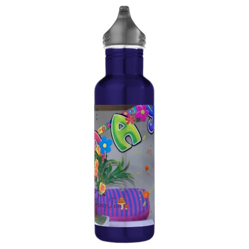 Sip in Style Colorful Birthday Hydration Stainless Steel Water Bottle