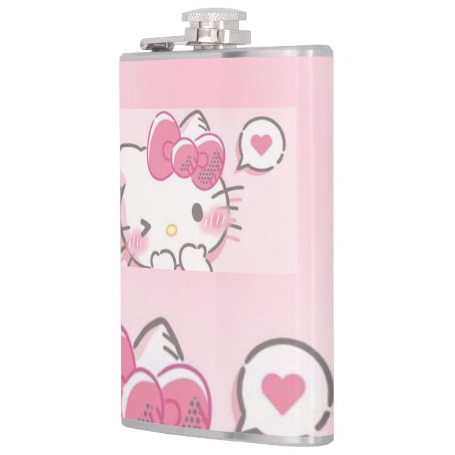 Sip in Style: The Trendiest Kitty Mug of the Year Flask (Left)