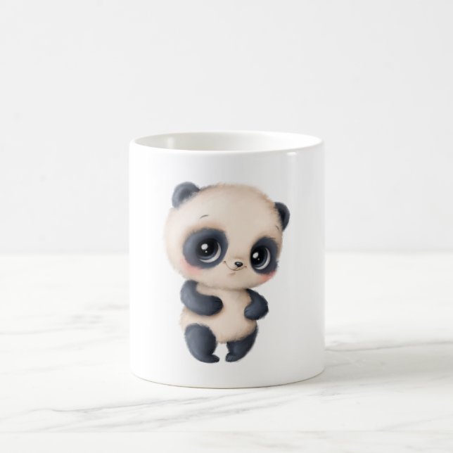 Sip in style with our irresistibly cute Panda Desi Coffee Mug (Center)