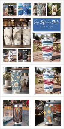 Sip Life in Style with Insulated Tumblers