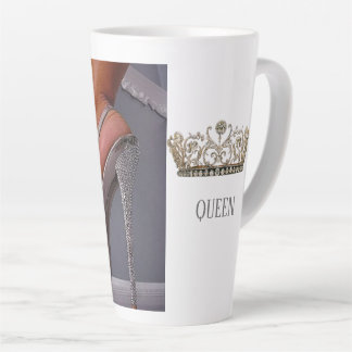 Sip like Royalty when you buy our Queen mug! Latte Mug
