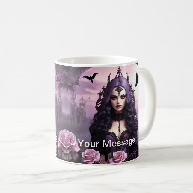 Sip of Shadows Coffee Mug (Front Right)