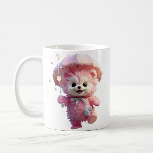 "Sip Pink Joy" Coffee Mug (Left)