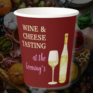 Sip & Savor Wine & Cheese Party Cup