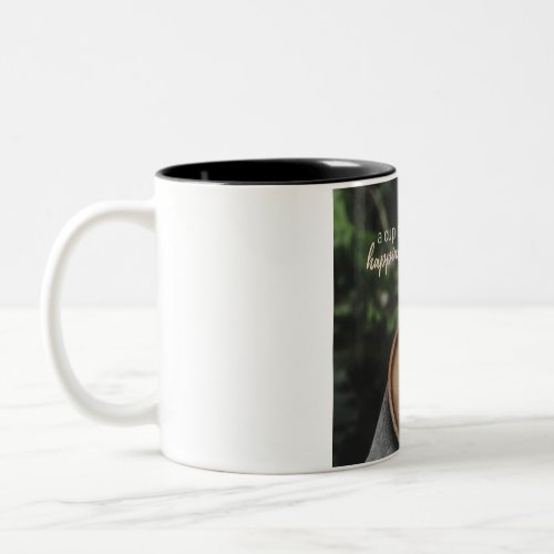 Sip  Savor Your Daily Brew Companion Two_Tone Coffee Mug