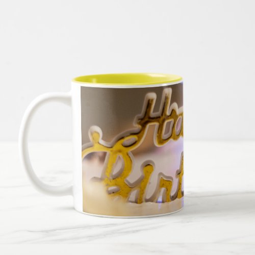 Sip  Savor Your Daily Dose of Delight tags for Two_Tone Coffee Mug