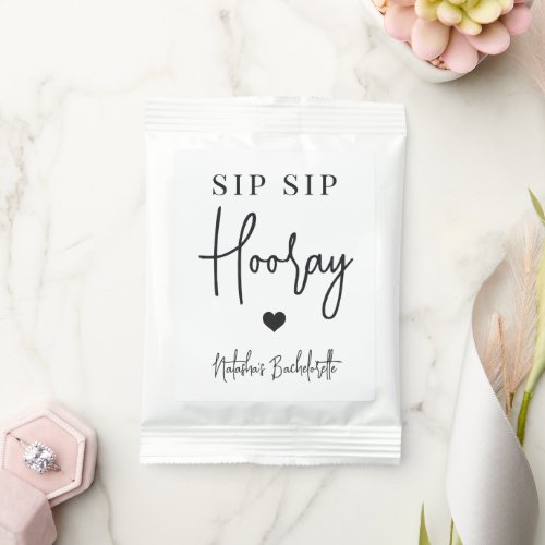 Sip Sip Hooray Bachelorette Party Favor Margarita Drink Mix