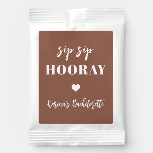 Sip Sip Hooray Bachelorette Party Favor Margarita Drink Mix