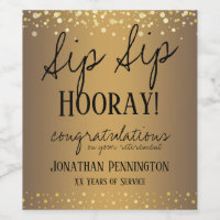 Sip Sip Hooray Congratulations Retirement
