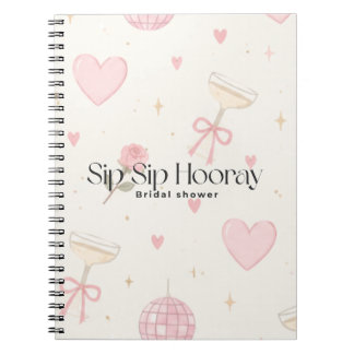 Sip Sip hooray notebook