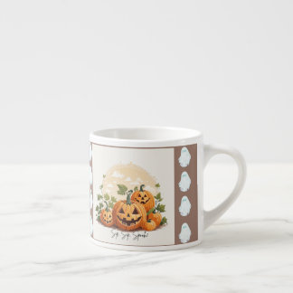 Sip, Sip, Spook! Halloween Pumpkin Mug Design