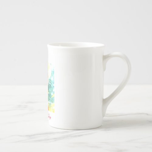 Sip Smile Celebrate Birthday Wishes Mug Bone China Mug