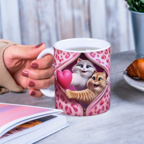 Sip Smile Love Valentines Day Coffee Mug Bliss