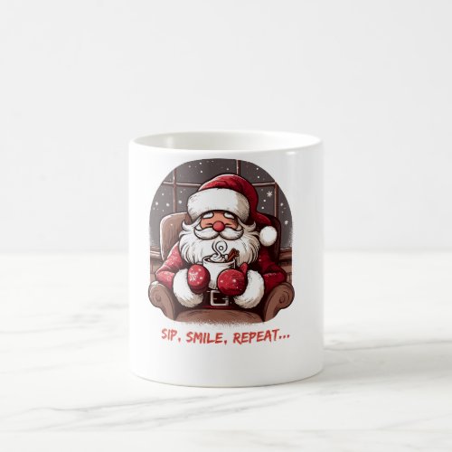 Sip Smile Repeat A Merry Mug for Christmas Chee