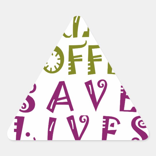  Sip, Snap Repeat Chasing Caffeine Selfies design Triangle Sticker (Front)