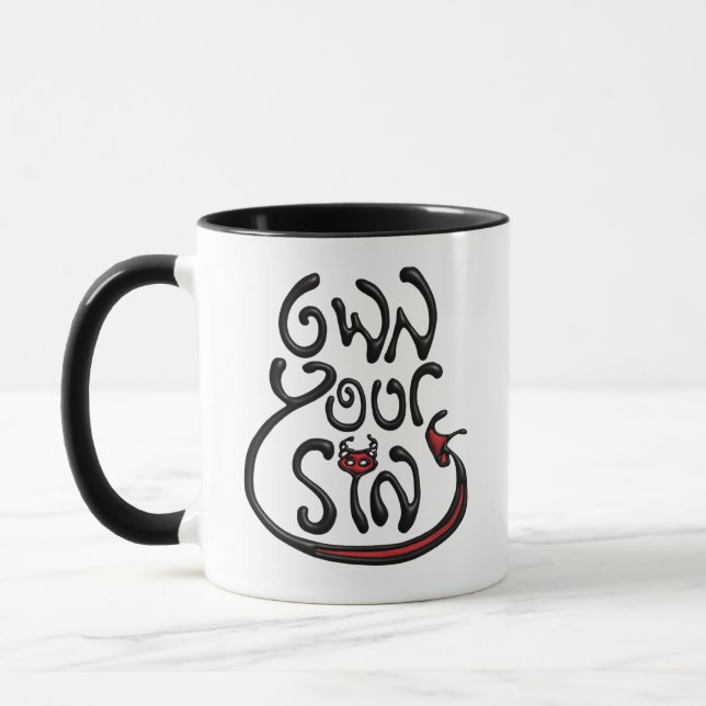 Sip your Sin with Pride Mug (Left)