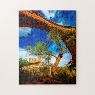 Sipapu Bridge Utah. Jigsaw Puzzle