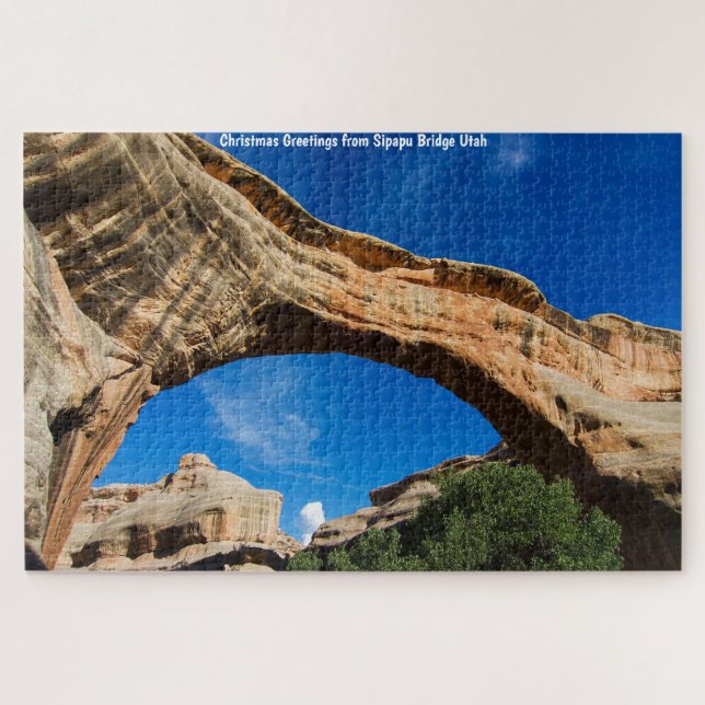 Sipapu Bridge Utah. Jigsaw Puzzle (Horizontal)