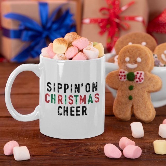 Sippin' On Christmas Cheer Coffee Mug (Creator Uploaded)