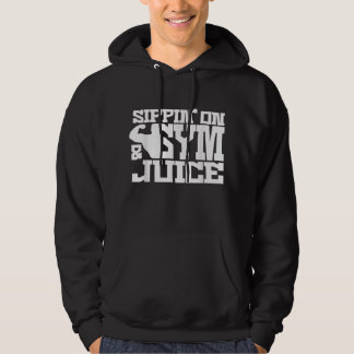 Sippin On Gym Juice - Mens Workout Shirts Funny