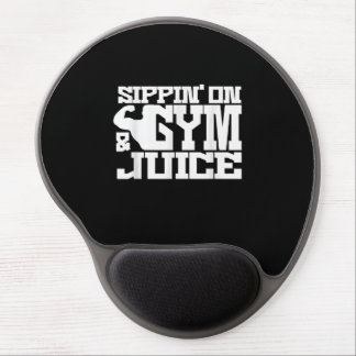 Sippin On Gym Juice - Mens Workout Shirts Funny Gel Mouse Pad