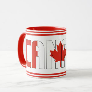 Sippin' with Canada Patriotic Coffee Mug