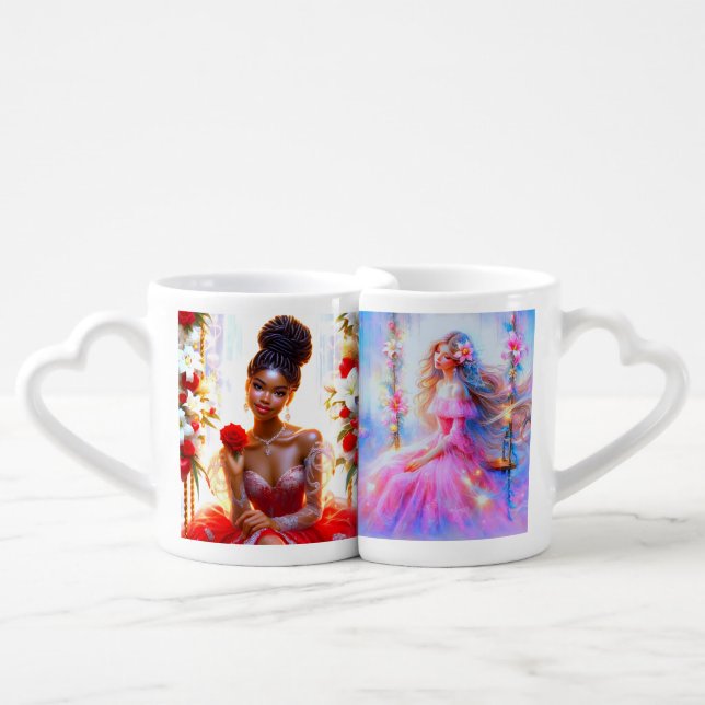 Sipping Inspiration: A Hot Drink and Great Ideas,  Coffee Mug Set (Front Nesting)