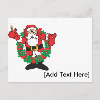 Sipping Santa Invitation, [Add Text Here] Invitation