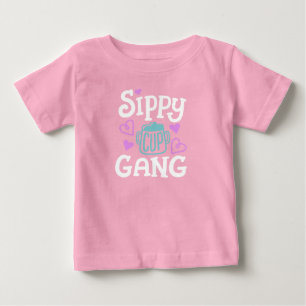 Sippy Cup Gang Baby T-Shirt