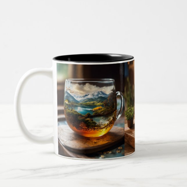 Sips of Serenity Mug (Left)