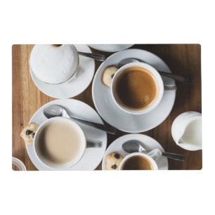 Sips & Settings Laminated Placemat