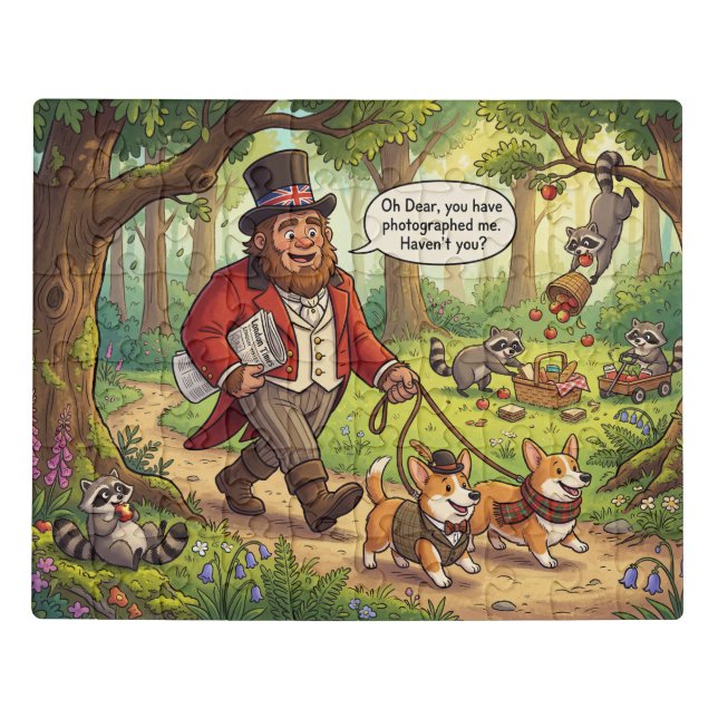 Sir Bartholomew Footsworth, Esq. Jigsaw Puzzle (Puzzle Horizontal)
