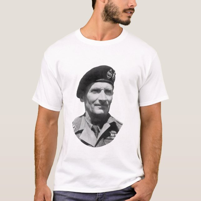 Sir Bernard Law Montgomery T-Shirt (Front)