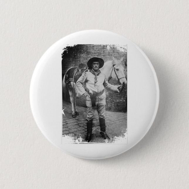 Sir Cave Pinback Button (Front)