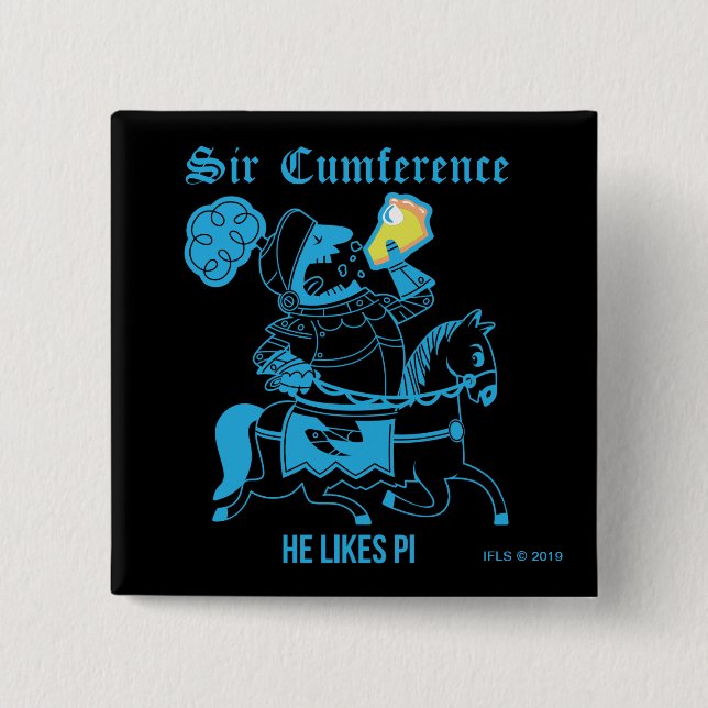 Sir Cumference… Button (Front)