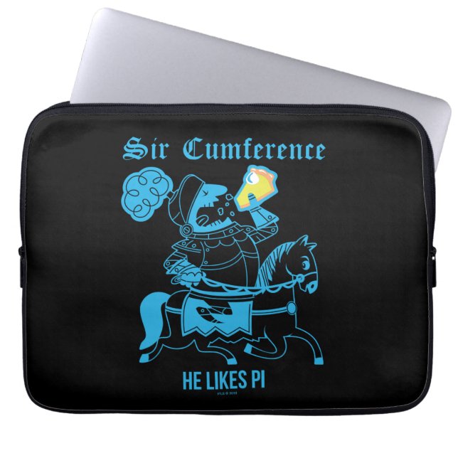 Sir Cumference… Laptop Sleeve (Front)