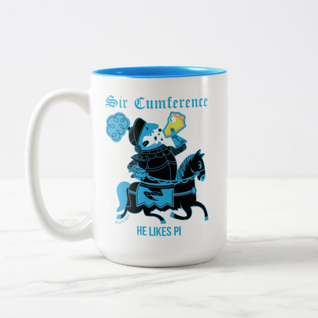 Sir Cumference… Two-Tone Coffee Mug (Left)