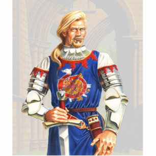 Sir Dinadan stand up Statuette