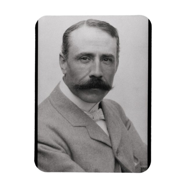 Sir Edward Elgar (1857-1934) (photo) Magnet (Vertical)
