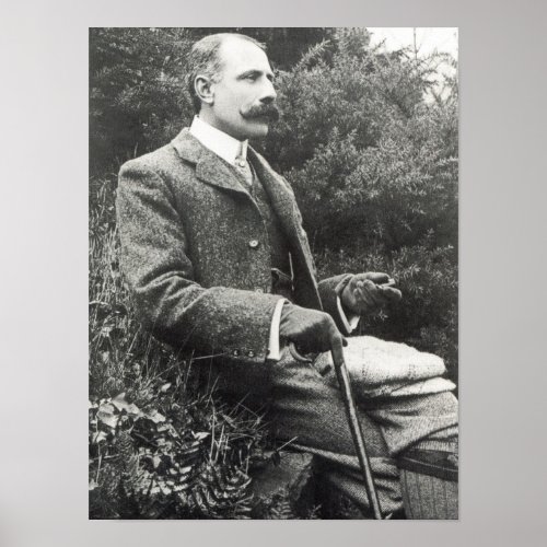 Sir Edward Elgar Poster