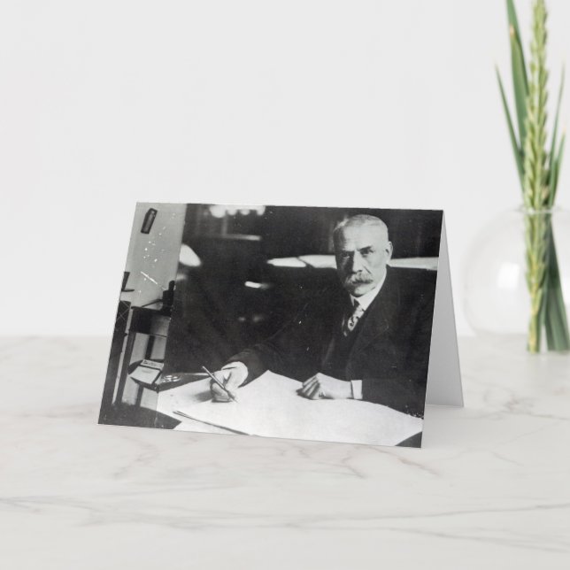 Sir Edward Elgar work on one  orchestral scores Card (Front)