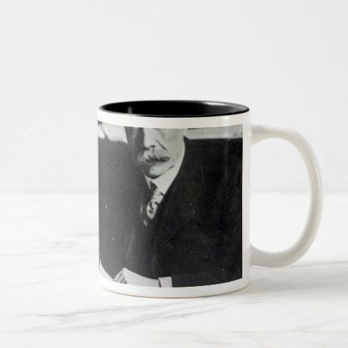 Sir Edward Elgar work on one  orchestral scores Two_Tone Coffee Mug
