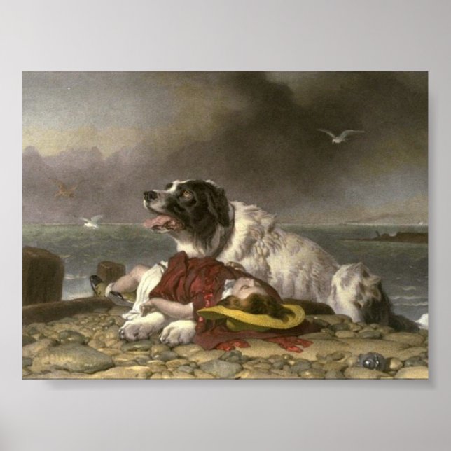 Sir Edwin Henry Landseer | Saved Poster (Front)