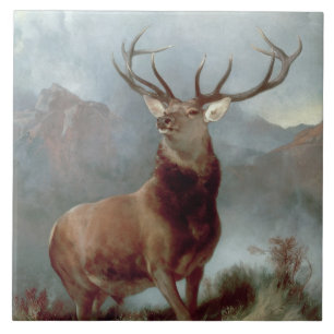 Sir Edwin Landseer Monarch of the Glen, 1851 Ceramic Tile