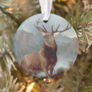Sir Edwin Landseer   Monarch of the Glen, 1851 Ornament