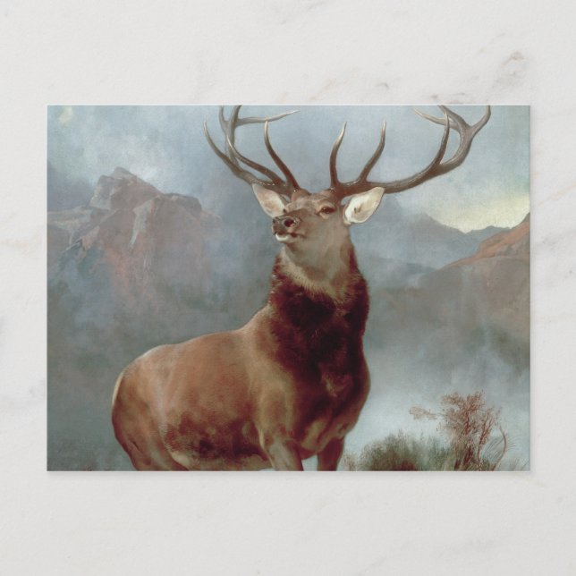 Sir Edwin Landseer | Monarch of the Glen, 1851 Postcard (Front)