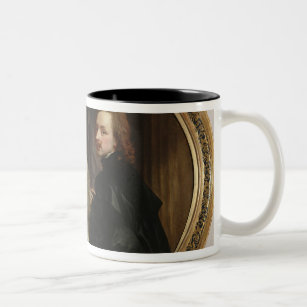 Sir Endymion Porter (1587-1649) and the Artist, c. Two-Tone Coffee Mug