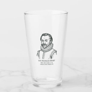 Sir Francis Drake Pint Glass