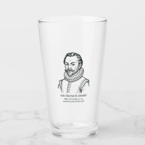 Sir Francis Drake Pint Glass